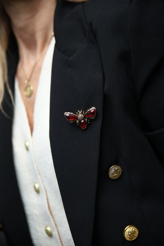 Prendedor Red Bee