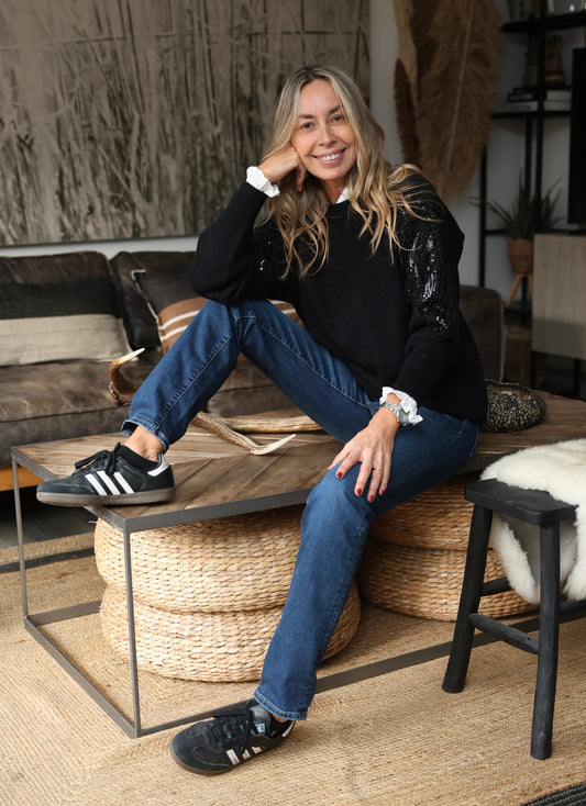 SWETER Agnes Negro