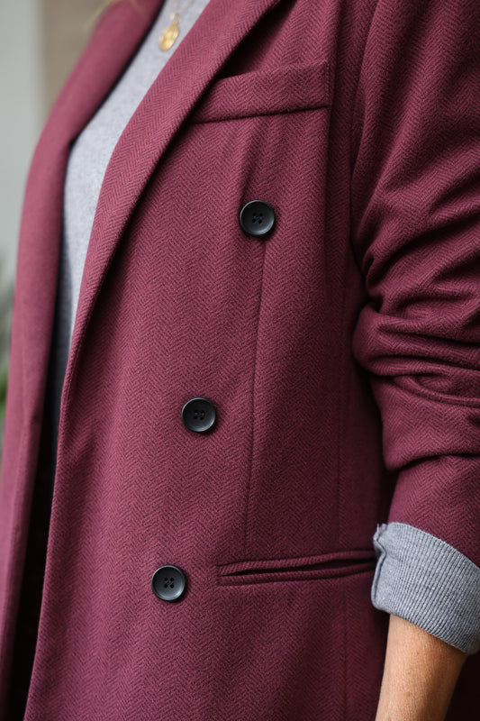 Blazer Eugenia Burdeo