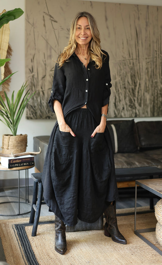 Vestido Lino Adelaida