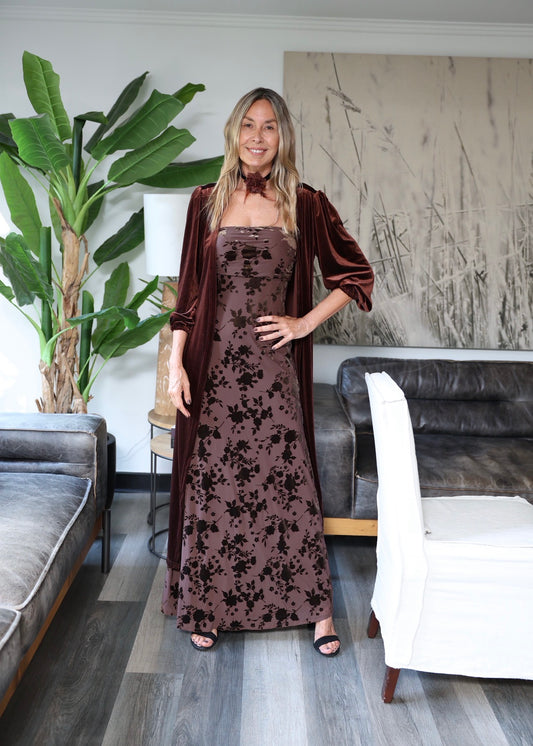 Kimono Velvet Chocolate