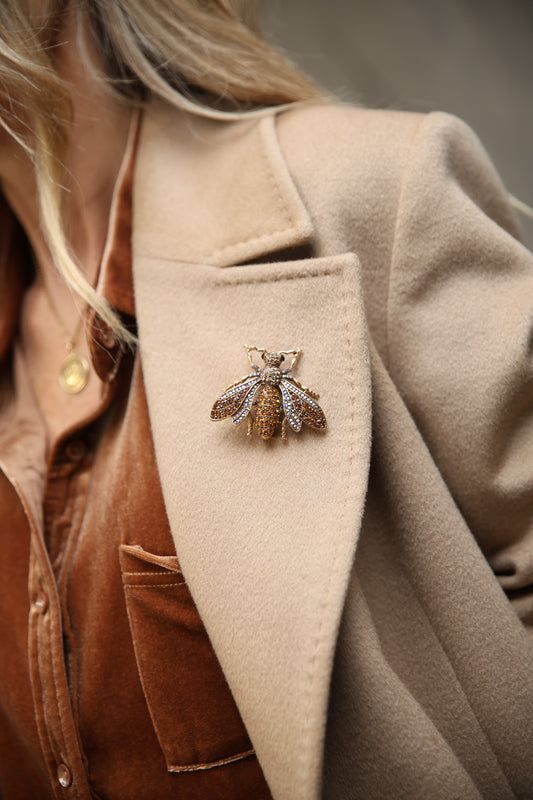 Prendedor Abeja Reina