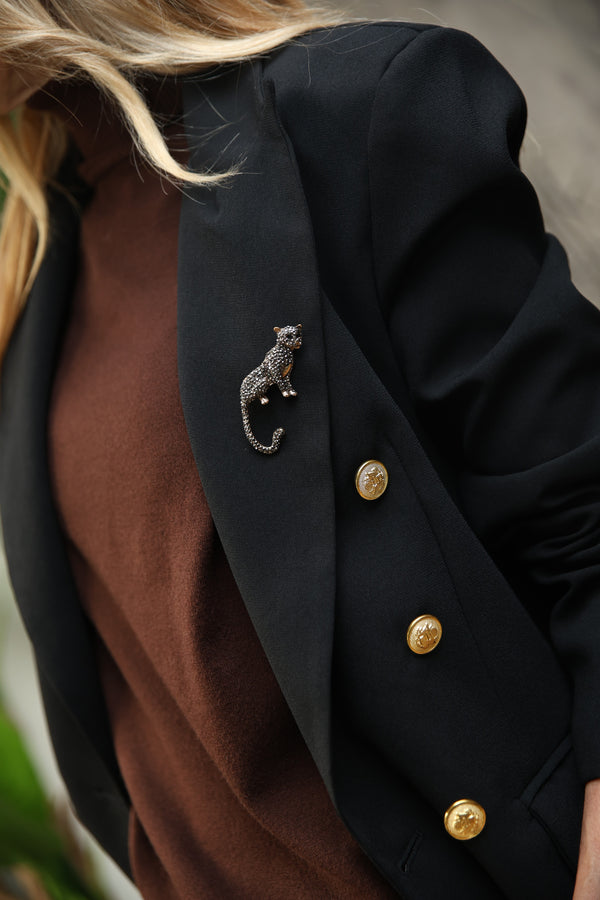 Prendedor Leopardo
