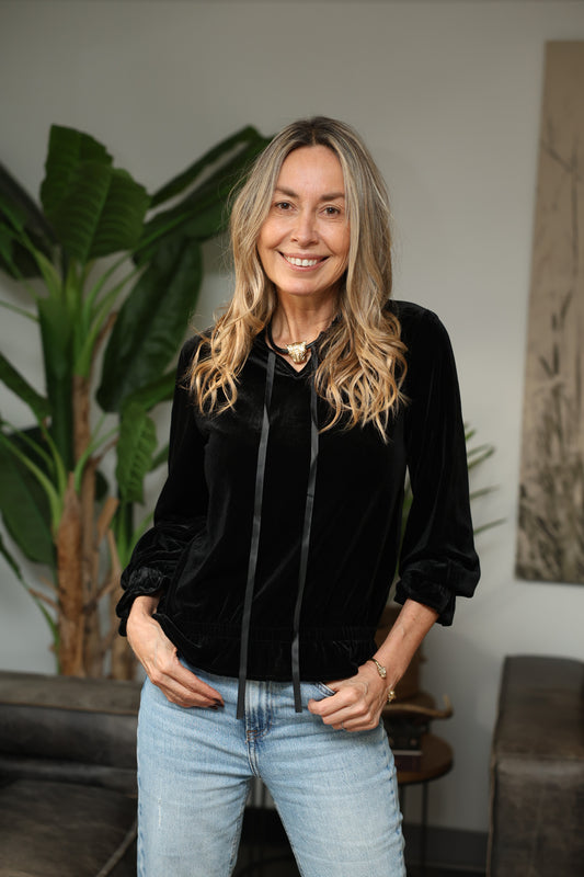 Top Sara Terciopelo