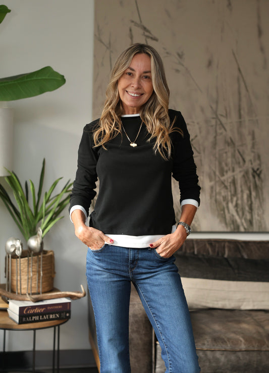 Polera Mentiroso Negra