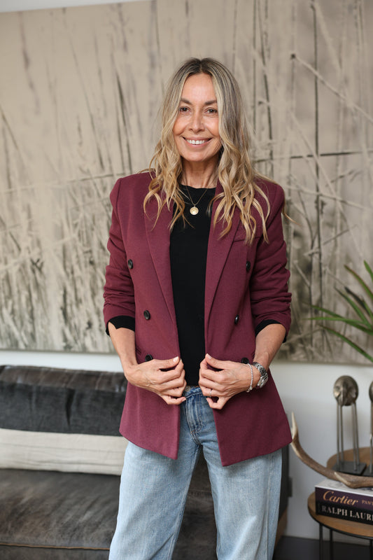 Blazer Eugenia Burdeo